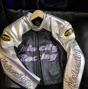 Mens vintage leather jacket